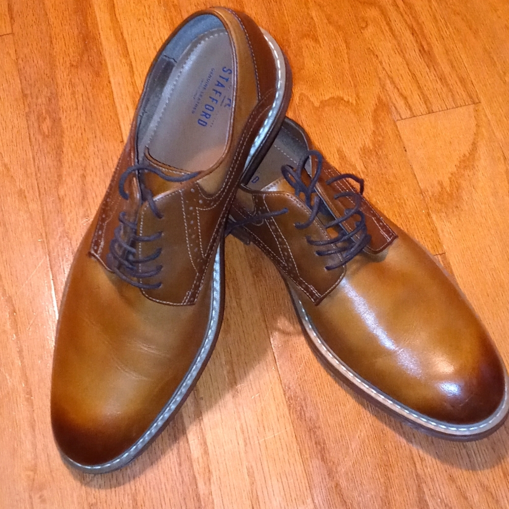 Stafford Leather Oxfords